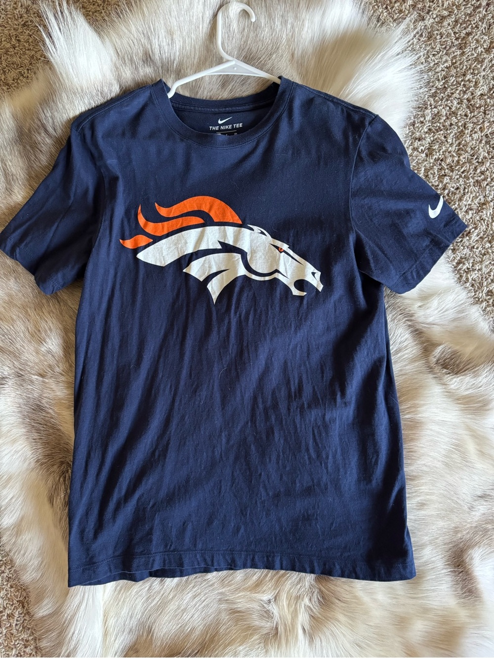 Nike Women’s Denver Broncos Navy Graphic T-Shirt